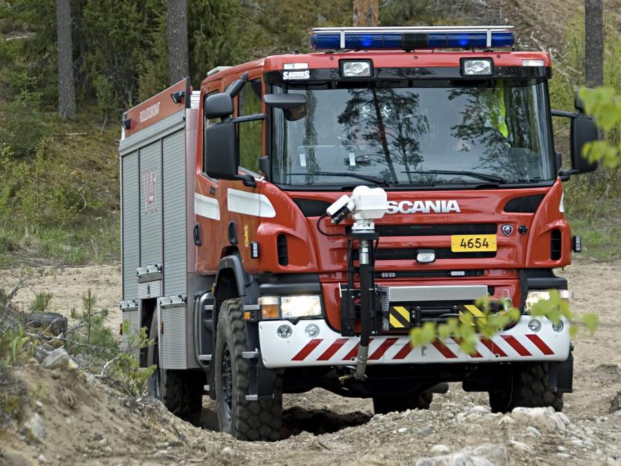  Scania P380 4x4 Crew Cab Fire Engine 2005 года  (фото 1 из 2)